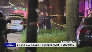 8-Year-Old Girl Killed 10 Others Injured In Back Of The Yards Shooting