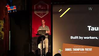 Tauri Foundations and Futures, Daniel Thompson-Yvetot at WorkerConf 2022, Dornbirn