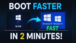 🚀 Fix Slow Windows Boot in Minutes! (Speed Up Your PC Instantly)