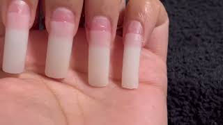 How to do nail extensions at home #nailextension #nailtutorial #nailart #nails #nailextensionathome
