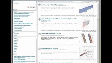 GeoNetwork faceted search