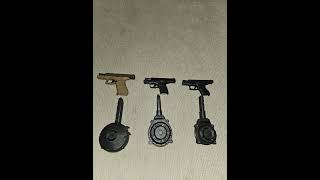 (part #2) test drum pistol 9mm and .380 acp #glock #hellcat #zombie #comment #gun #edc #promag