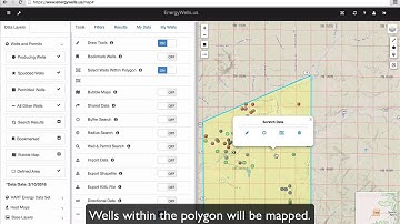 Select Wells Within Polygon