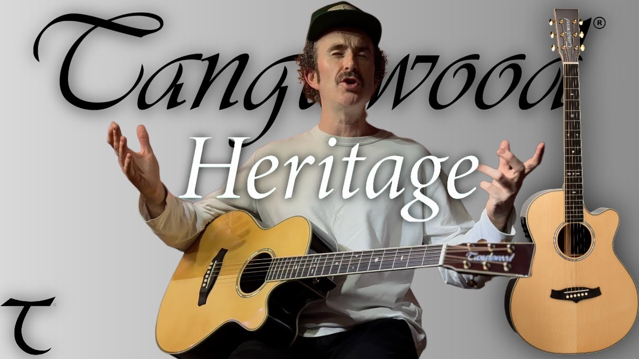 🎸 Tanglewood - Heritage TW45HSRE Review | A High End, Acoustic Guitar Beauty with Serious Tone! 🇬🇧