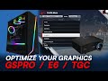 Optimizing your graphics for use in your simulator  gspro  e6  tgc