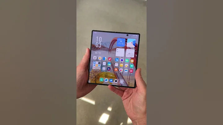 This folding phone has something you've never seen before! #shorts - DayDayNews