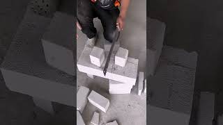 lightweight masonry slicing 🧱 | smooth cutting process