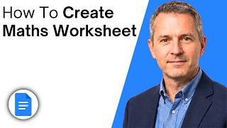 How To Create Maths Worksheets In Google Docs