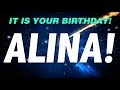 HAPPY BIRTHDAY ALINA! This is your gift.