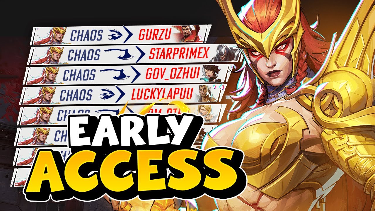 I Got EARLY ACCESS to ANGELA IN MARVEL RIVALS! - YouTube