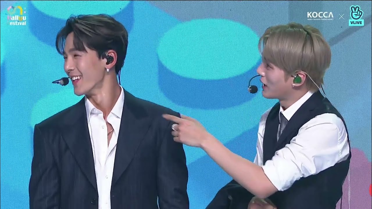 [몬스타엑스] unite on concert live back up 몬스타엑스 브이앱 백업