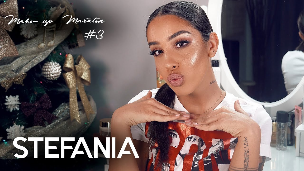 MARATON de MAKE-UP #3 🎄💎💄 | Stefania's Vlog