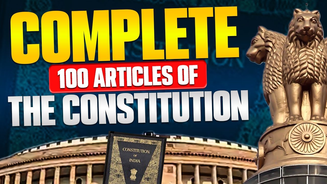 The Most Amazing Solution to Learn 100 Articles!! UPSC Wallah - YouTube