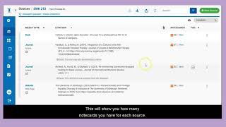 Using Notecards in NoodleTools