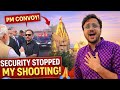 Unexpected Security Moment at Somnath Temple PM Convoy Passing Peaceful Darshan
