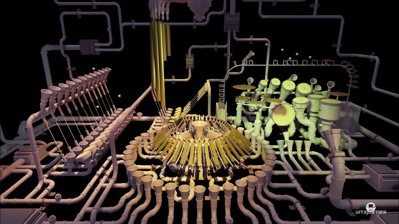 Pipe Dream but it's Marble Machine (Animusic) (Full View)