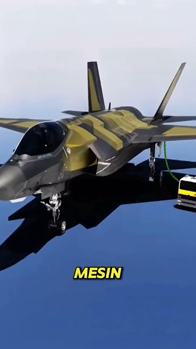 Seberapa banyak pesawat Jet tempur F35 🛩️ harus diisi bahan bakar? #pesawattempur