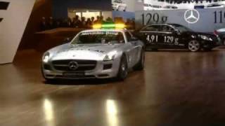 Presentation of the new Mercedes-Benz SLS AMG as the Official F1 Safety Car