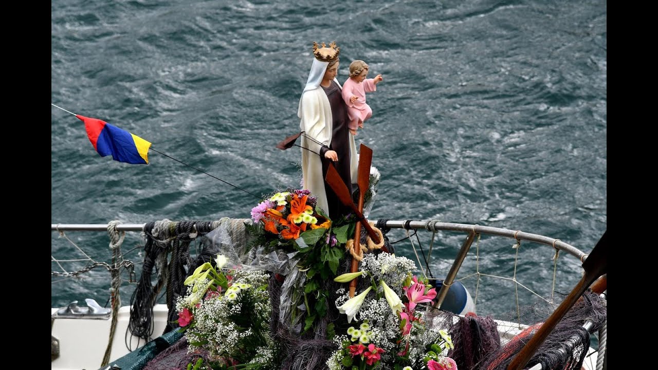 PROCESIÓN MARINERA DE LA VIRGEN DEL CARMEN  2023 en SAN SEBASTIÁN ( PAIS VASCO )