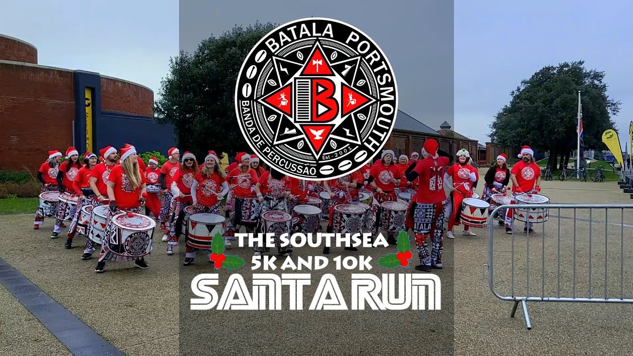 the-southsea-5k-and-10k-santa-fun-run-2023-batala-portsmouth-youtube