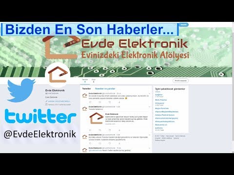 Yeni Twitter Hesabımız @EvdeElektronik