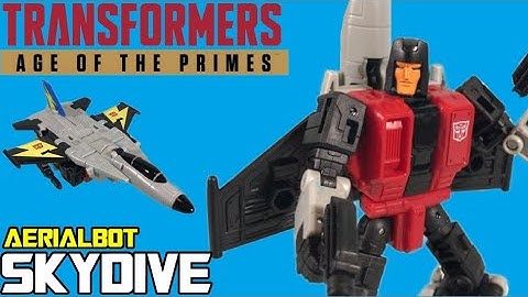 Aerialbot Skydive Review - Transformers Age of the Primes