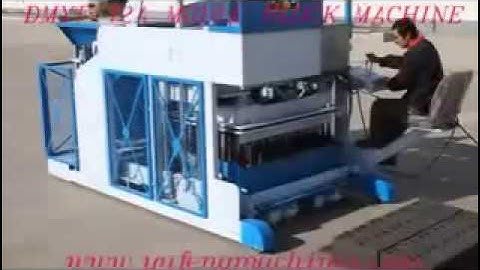 German technology, Made in China DMYF 12A egg laying block machine