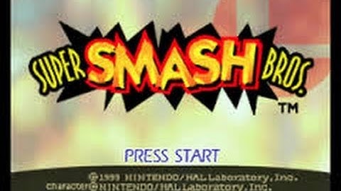 Super Smash Bros. (Nintendo 64) : Episode 1: Unlocking Jigglypuff