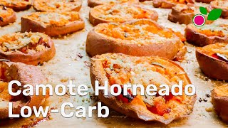 🍠 Camote Horneado Low-Carb — 5 Ingredientes —  YOMASGREEN