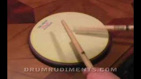 Drum Rudiments #26 - Flam Paradiddle-Diddle -DrumRudiments