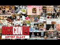 Artist alley tour  mgscon 2023