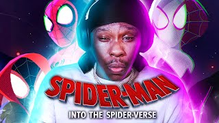 I Watched *SPIDERMAN INTO THE SPIDERVERSE* For The FIRST TIME!!