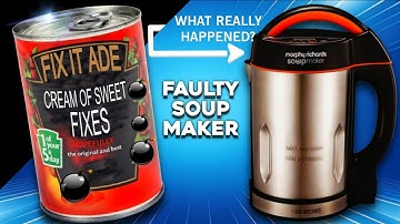 I Picked up a Faulty Morphy Richards Soup Maker | Can I Fix It? 