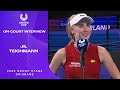 Jil teichmann oncourt interview  united cup 2023 group b