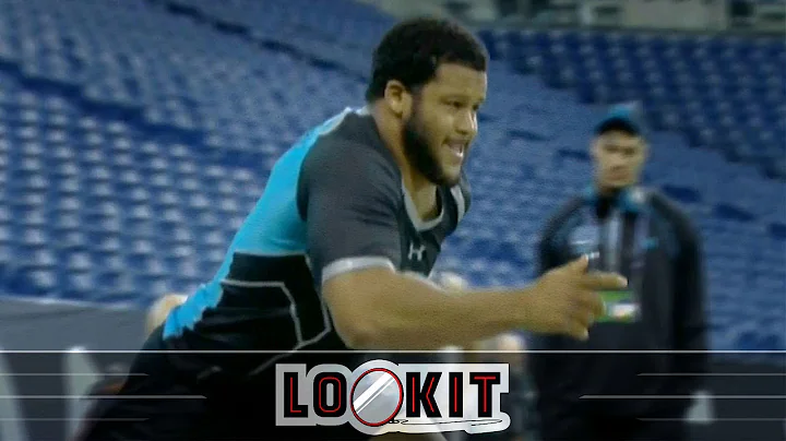 Aaron Donald runs a filthy 4.6, highlights crazy d...