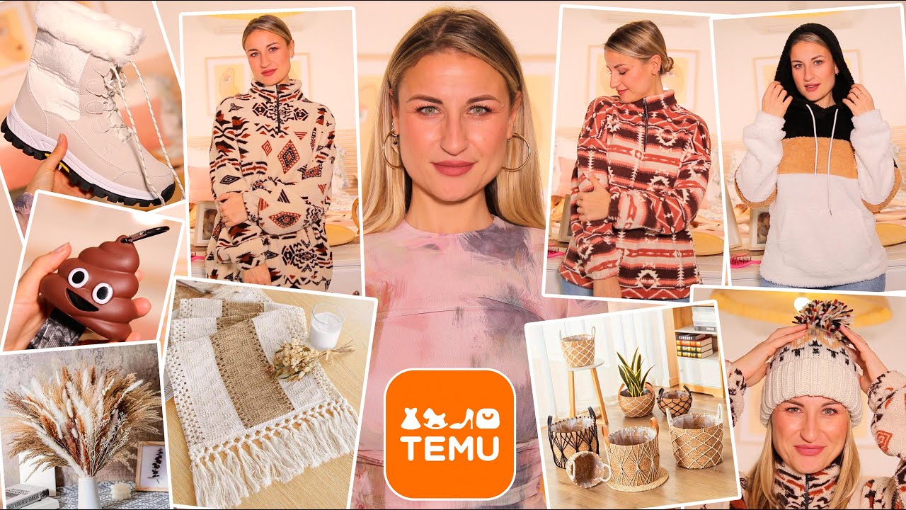 AD: TRY ON HAUL TEMU: Toda la ropa que nos llevamos a NORUEGA + HOGAR + DECORACIÓN Y MASCOTAS