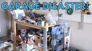 Disaster Garage Declutter & Organize - Day 20 Spring Declutter Challenge