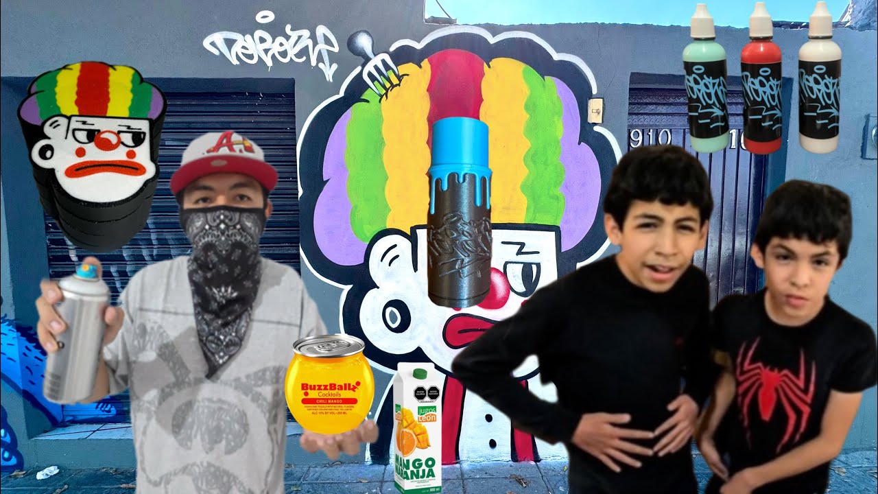 Hoy fui a vender a la feria mis chacharas graffiti carácter y peda con $100 