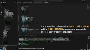Error: error:0308010C:digital envelope routines::unsupported - Angular