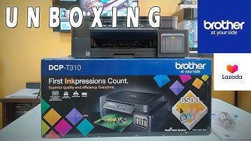 BROTHER DCP -T310 Printer Unboxing and Initial Setup with 2 Years Warranty