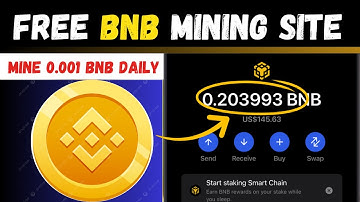 Free BNB Mining Website 2025 🤑 | Crypto Cloud Mining | Crypto Mining Platform