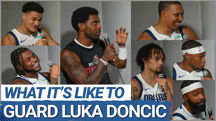 What's it Like to Guard Luka Doncic? | Dallas Mavericks Players Answers at Mavs Media Day 2023 - DayDayNews