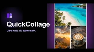How to Create Premium Photo Collages in Seconds! (No Watermark) | QuickCollage