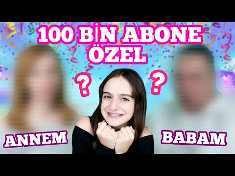 BEKLENEN VİDEO !! 100 BİN ABONE ÖZEL ANNE VE BABAMLA SORU CEVAP🥳 | PK XD | ÖZGÜŞ TV