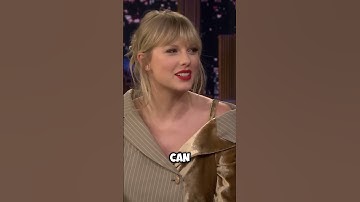 Taylor Swift reacts to embarrassing footage of herself after laser eye surgery. #taylorswift #shorts