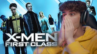 *X-MEN FIRST CLASS* James McAvoy's back must hurt