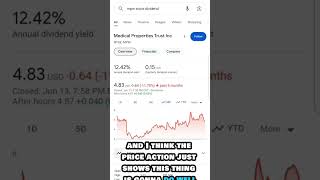 Is this dividend stock going to make me rich?? #stocks #reit #shorts