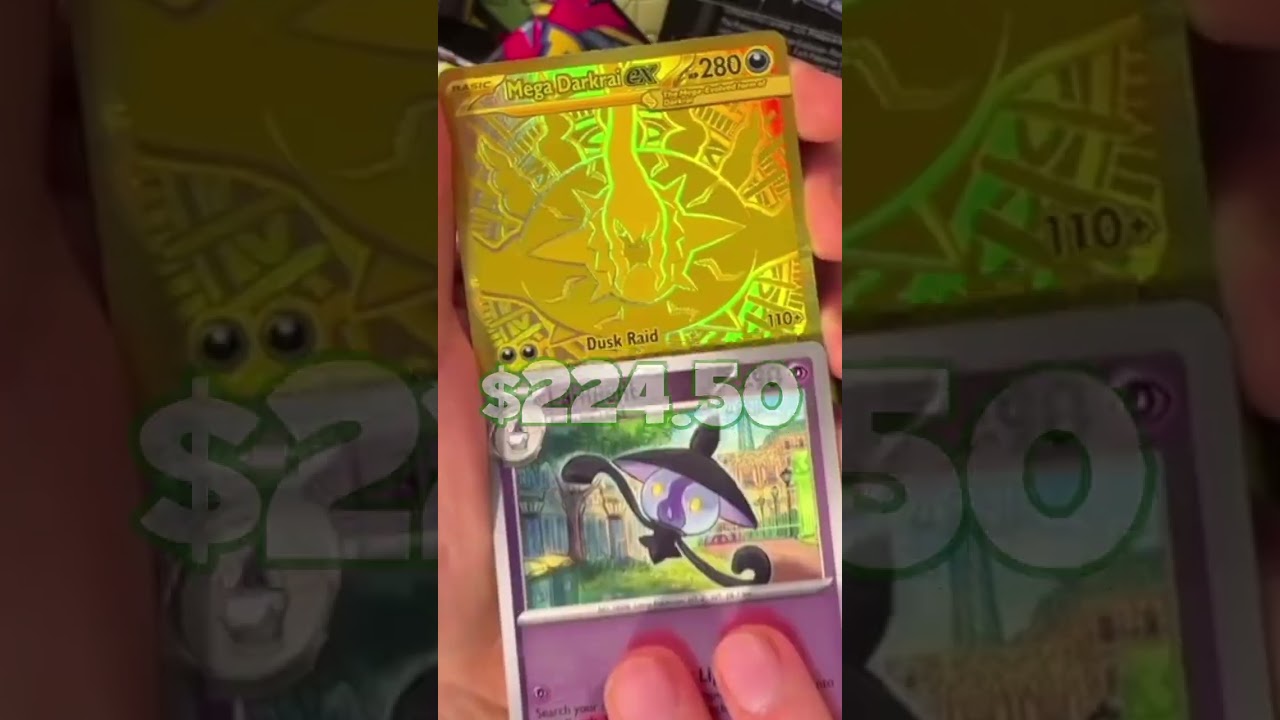 That gold pull was insane #pokemon #shorts #rare