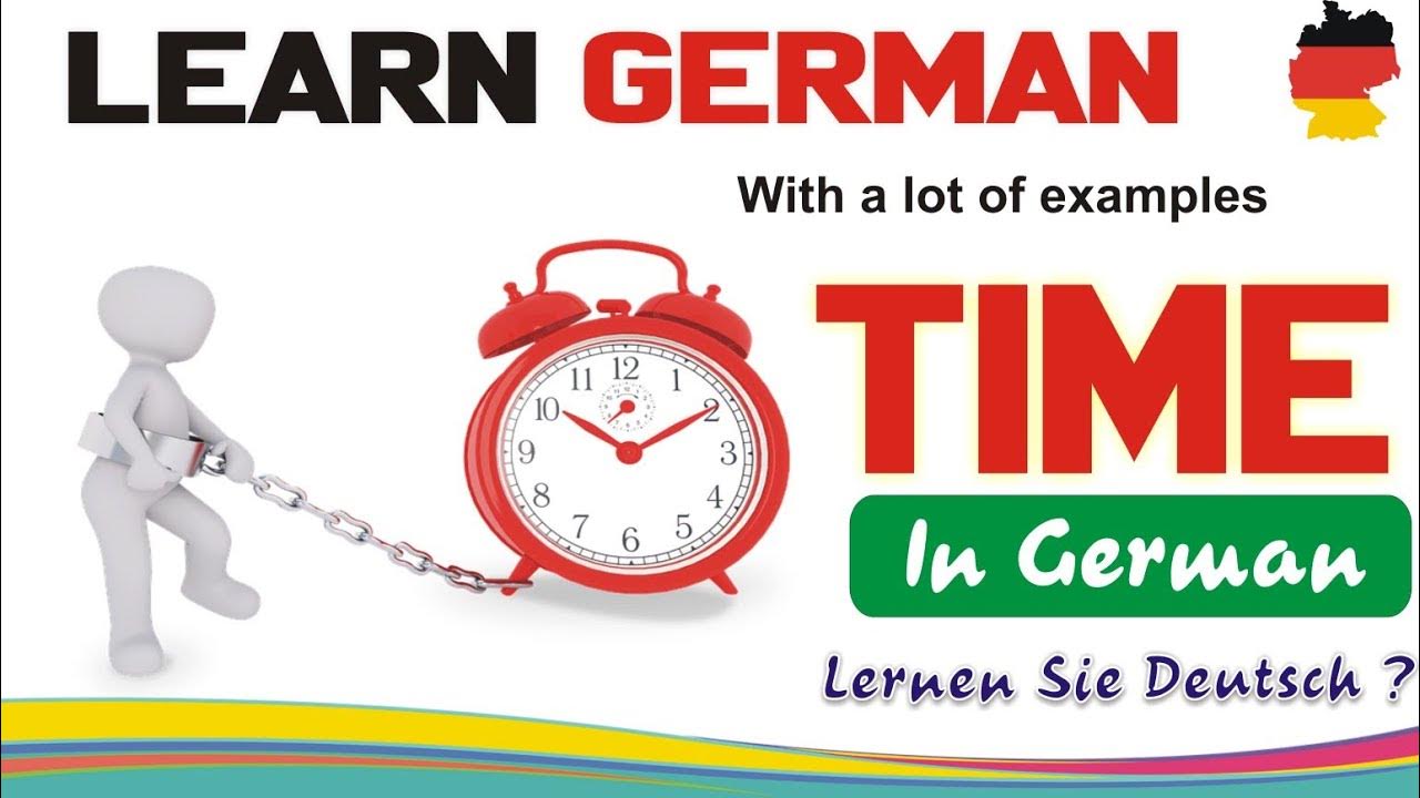 Time in German How to tell time in German Learn German Time YouTube