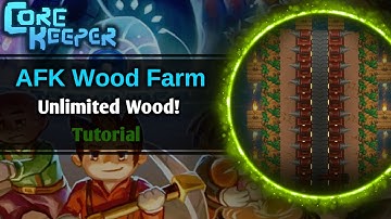 Build an AFK WOOD FARM Fast with These Pro Tips! Core Keeper Tutorial